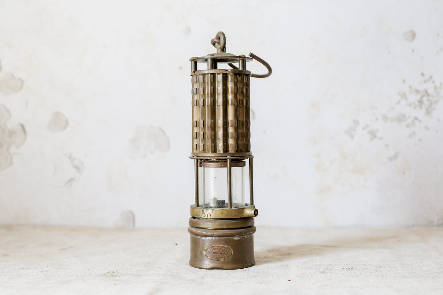 Antique Wolf Safety Lamp Miner's Lamp