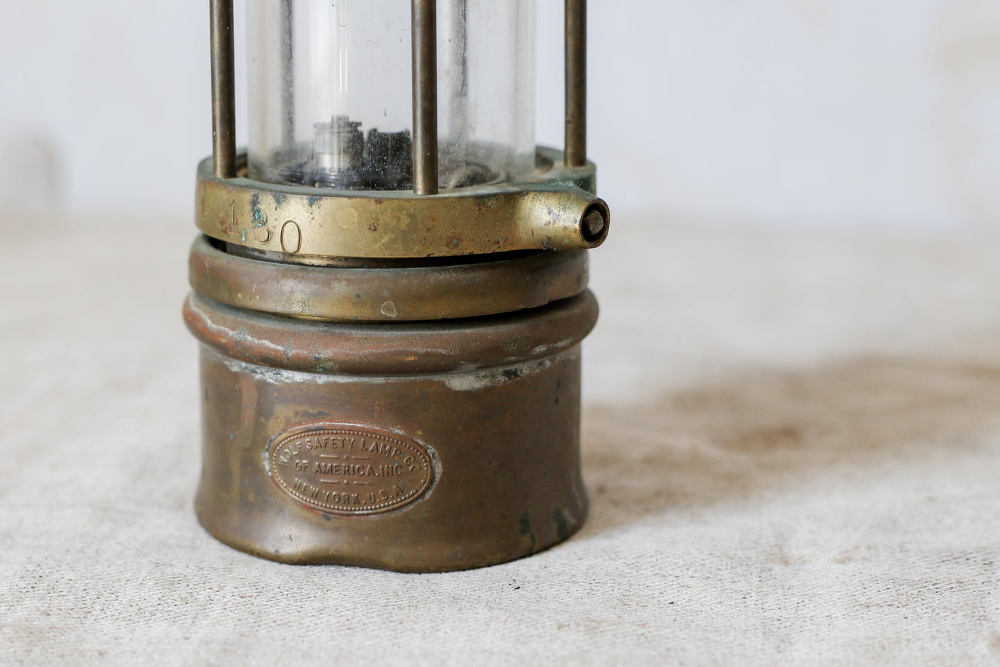 Antique Wolf Safety Lamp Miner's Lamp