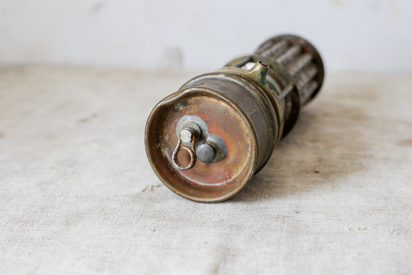 Antique Wolf Safety Lamp Miner's Lamp