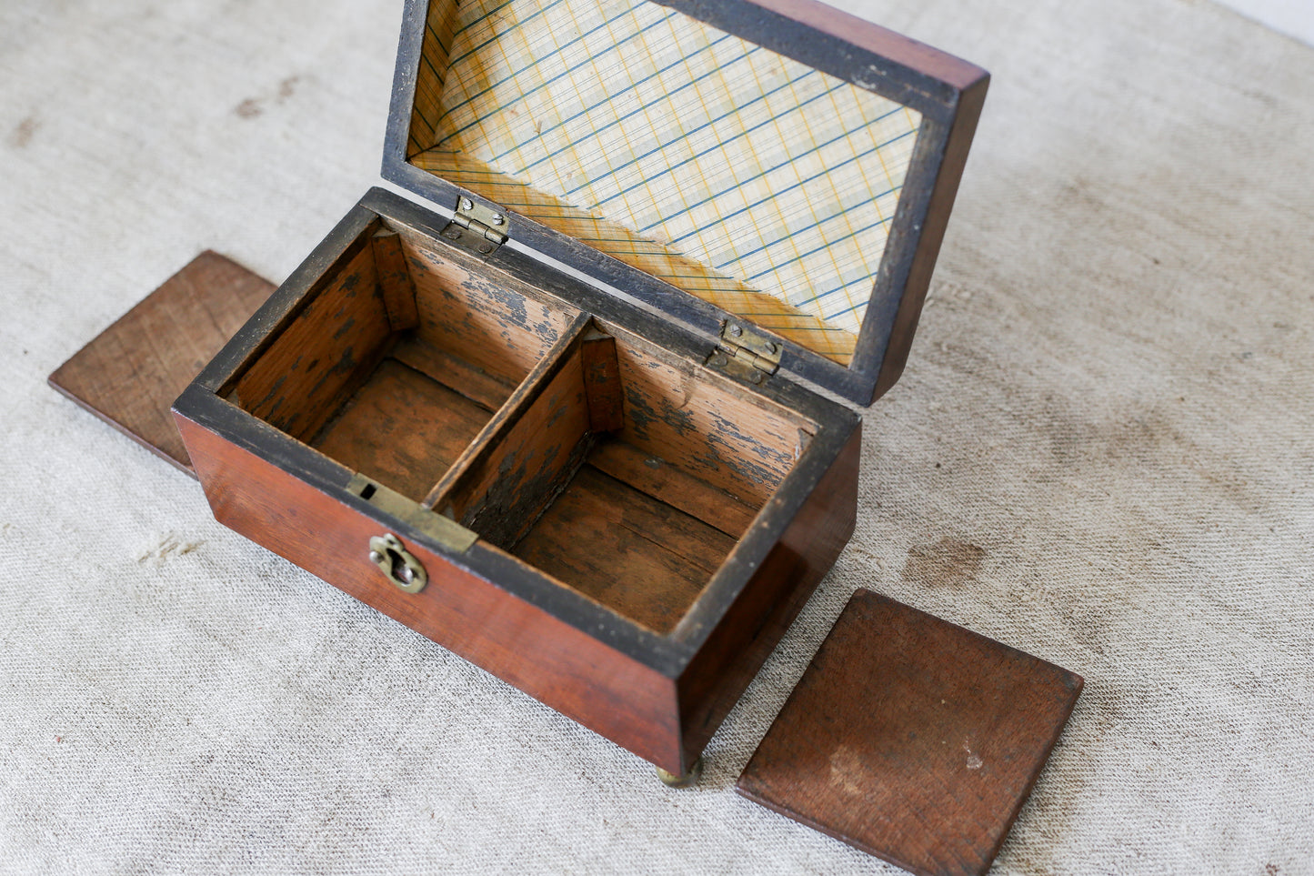 Antique Edwardian Tea Caddy
