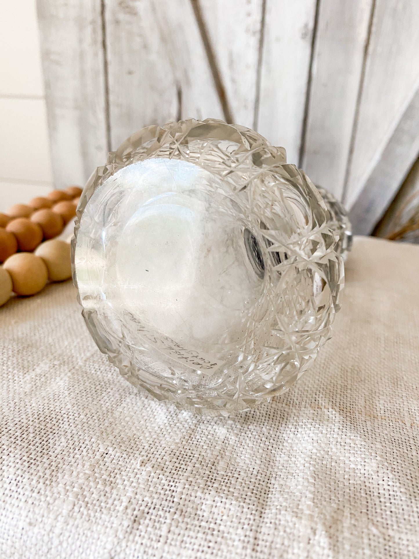 Antique English Cut Glass and Silverplate Sugar Caster Muffineer by William J. Myatt & Co, c1900