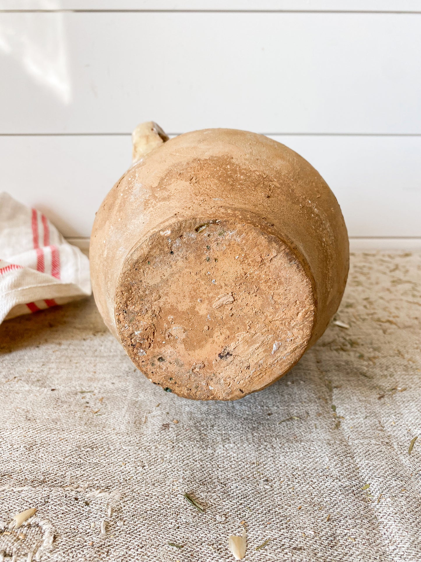 Antique French Gargoulette Terracotta Water Jug