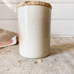 Antique Dundee Marmalade Crock with Rare Wax Paper Lid