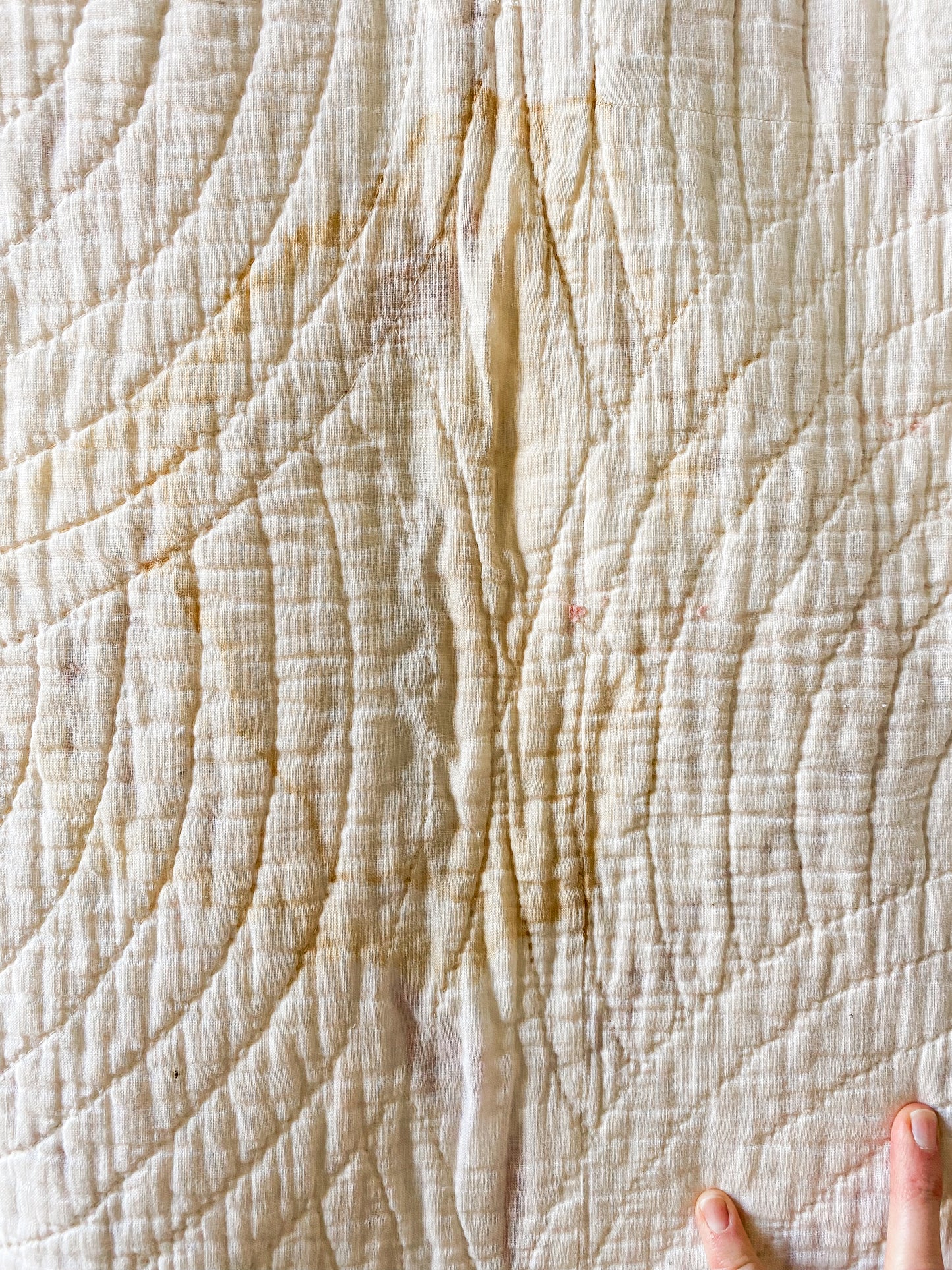 Antique Churn Dash Inside Garden Maze Quilt