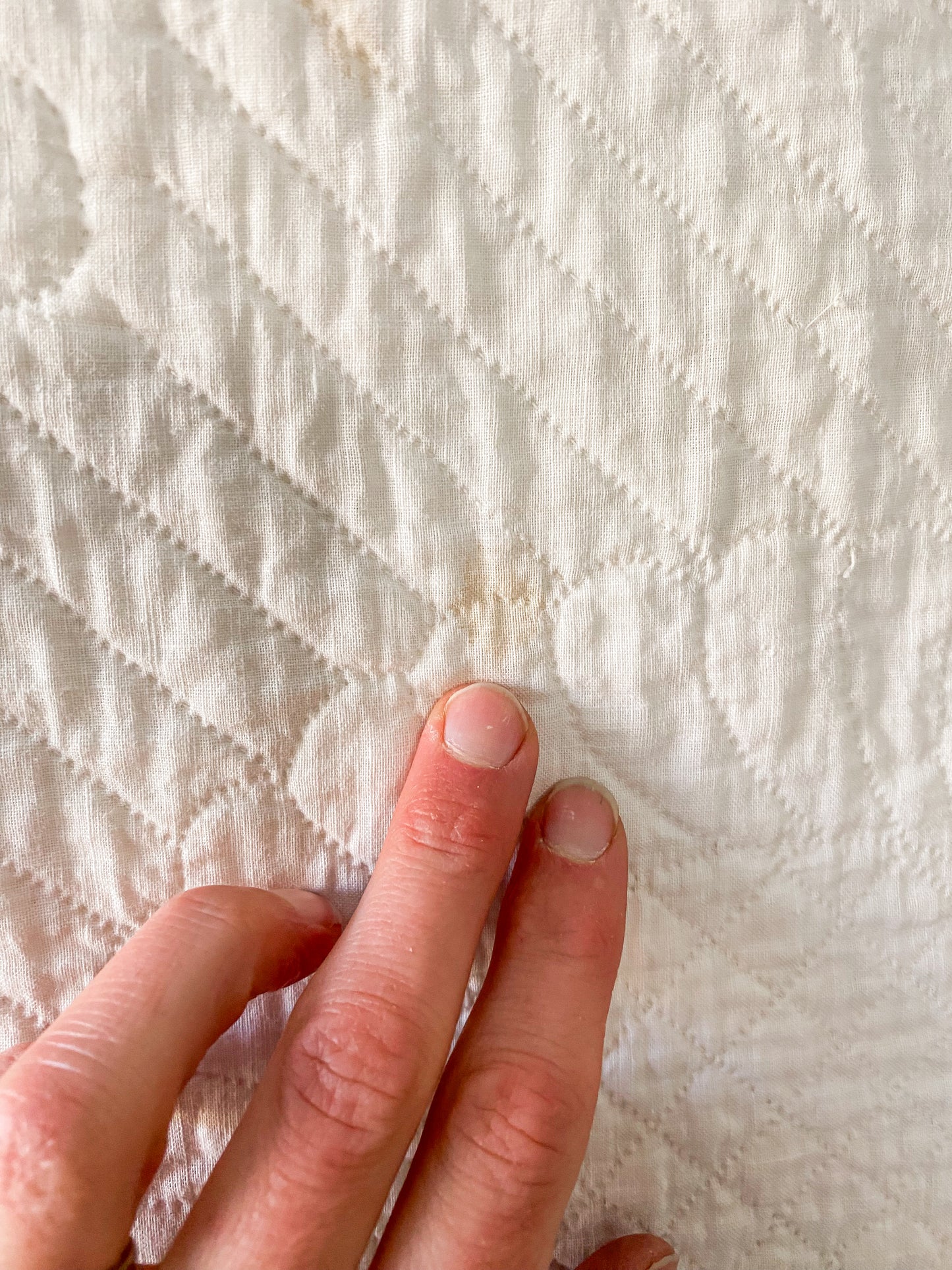 Vintage 1933 Dresden Plate Quilt with Initials and Date
