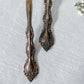Set of 2 Vintage Silverplate Serving Spoons, Interlude International Silver, 1970s Slotted Spoon