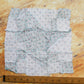 Vintage Milky Way 11" Quilt Block with Original Newspaper Pattern, c1930