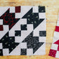 Set of 8 Antique Railroad 11" Quilt Blocks, c1910