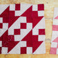 Set of 8 Antique Railroad 11" Quilt Blocks, c1910