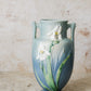 Vintage Roseville Pottery Blue Iris 12" Vase, c1939