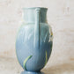 Vintage Roseville Pottery Blue Iris 12" Vase, c1939