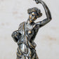 Antique Bronze Sculpture of Classical Woman by Edouard Henri Delesalle, c1850