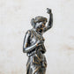 Antique Bronze Sculpture of Classical Woman by Edouard Henri Delesalle, c1850