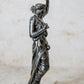 Antique Bronze Sculpture of Classical Woman by Edouard Henri Delesalle, c1850