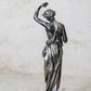 Antique Bronze Sculpture of Classical Woman by Edouard Henri Delesalle, c1850