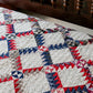 Antique Wild Goose Chase Quilt with Provenance, c1930