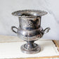 Vintage Silverplate Champagne Bucket with Royal Coat of Arms