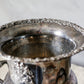 Vintage Silverplate Champagne Bucket with Royal Coat of Arms