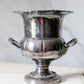 Vintage Silverplate Champagne Bucket with Royal Coat of Arms