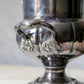 Vintage Silverplate Champagne Bucket with Royal Coat of Arms