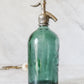 Vintage Jade Green Seltzer Bottle by Montero y Martinez