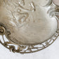 Antique Art Nouveau Pewter Calling Card Tray