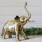 Vintage Extra Tall Brass Elephant