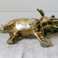 Vintage Extra Tall Brass Elephant