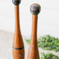 Pair of Vintage Wooden Juggling Pins