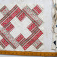 Antique Set of 21 Chimney Sweep Quilt Blocks, c1880