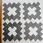 Antique Set of 21 Chimney Sweep Quilt Blocks, c1880