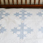 Vintage Blue & White Idaho Beauty Quilt, c1930