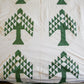 Antique Green Tree of Paradise Quilt TOP