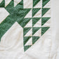 Antique Green Tree of Paradise Quilt TOP