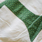 Antique Green Tree of Paradise Quilt TOP