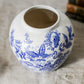 Vintage Maling Ironstone Chinoiserie Ginger Jar