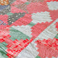 Vintage Courthouse Steps Log Cabin Quilt TOP, c1930