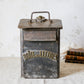 Vintage Industrial French 1940s Metal Mailbox