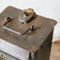 Vintage Industrial French 1940s Metal Mailbox