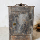 Vintage Industrial French 1940s Metal Mailbox