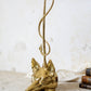 Vintage Heavy Brass Fox and Whip Doorstop by Virginia Metalcrafters