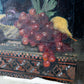 Original Fruit and Jug Moody Still Life Oil Painting