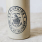 Antique J. Hopkins Stoneware Bottle with Anchor and Crown