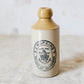 Antique J. Hopkins Stoneware Bottle with Anchor and Crown