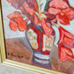 Vintage French Floral Still Life By Boris Buchet '72