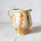 Vintage European Glazed Terracotta Pitcher