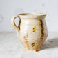 Vintage European Glazed Terracotta Pitcher
