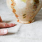 Vintage European Glazed Terracotta Pitcher