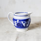 Antique Ironstone Flow Blue Cream Pitcher