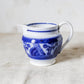 Antique Ironstone Flow Blue Cream Pitcher